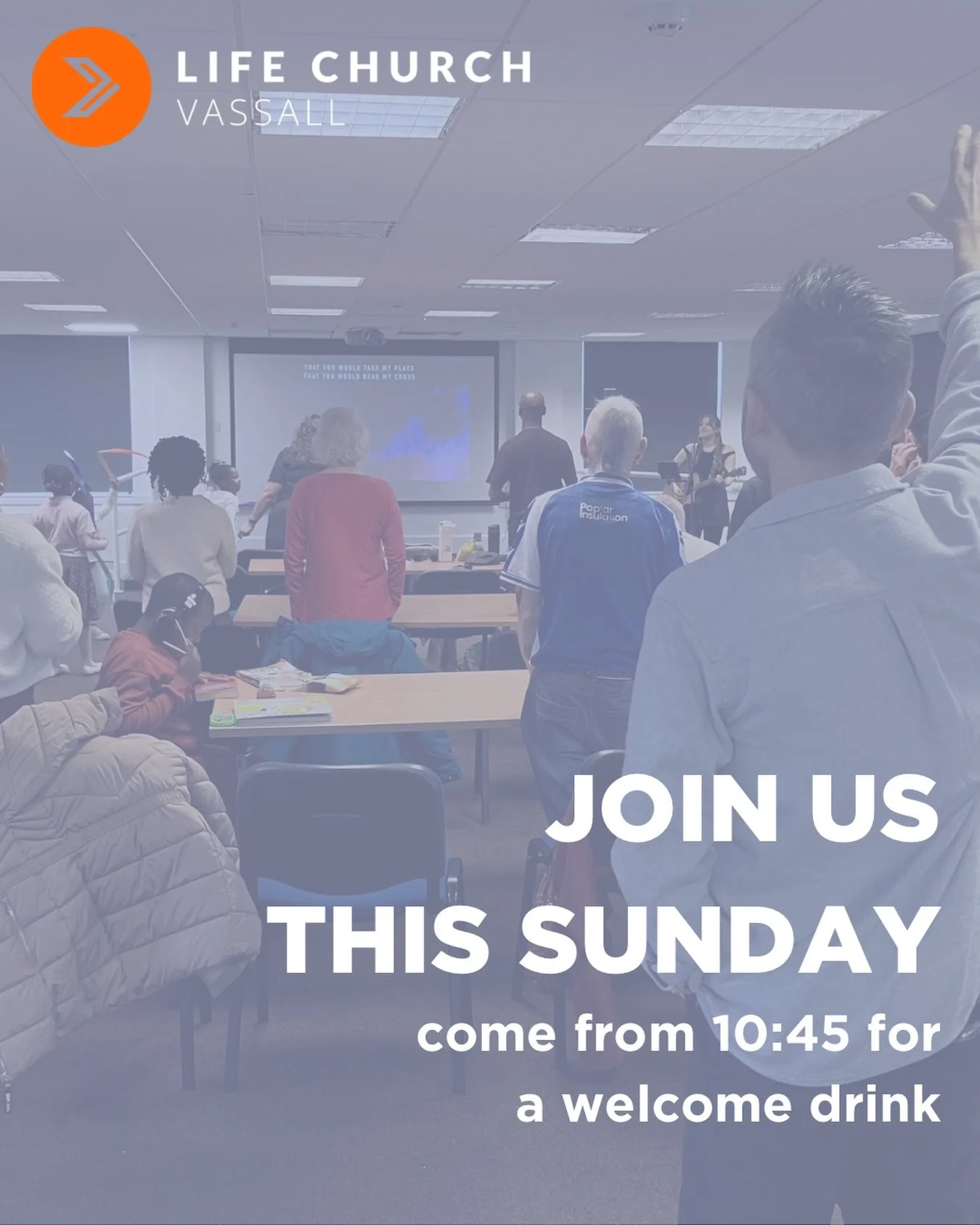 Join us this Sunday at Life Church Vassall 🙌
We&rsquo;re gathering again for our 2nd service, and we&rsquo;d love you to be part of it.

☕ Welcome drink from 10:45am
⛪ Service starts at 11am

Whether you&rsquo;ve been to church before or never stepp
