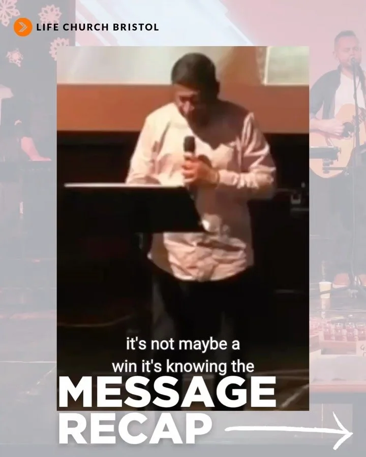 What a powerful Sunday at Life Church Bristol as Sanjeev continued our series Themes of the Gospel with a message on Eternity &amp; The Big Story.

He reminded us that our lives aren&rsquo;t small &mdash; they&rsquo;re a vital chapter in God&rsquo;s 
