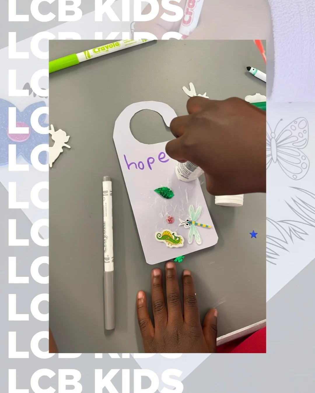 This week our LCB Kids have been learning Romans 15:13 💛✨

&ldquo;May the God of hope fill you with all joy and peace as you trust in Him&hellip;&rdquo;

The children got creative making their own door hangers of hope - a simple reminder they can se