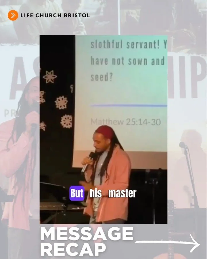 This Sunday Jye continued our Work as Worship series with a message on producing fruit and stewarding what God has given us 🍇✨

Looking at the Parable of the Talents in Matthew 25, we were reminded that everything we have ultimately belongs to God, 