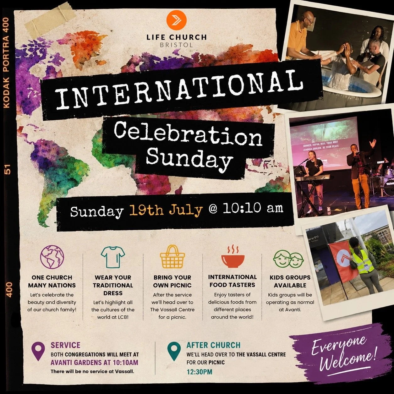 We can&rsquo;t wait for International Sunday! 🌍
Join us *this Sunday* 19 July from 10:10am at Avanti Gardens as we celebrate the wonderful diversity of our church family and give thanks for the many nations represented as part of God&rsquo;s family.