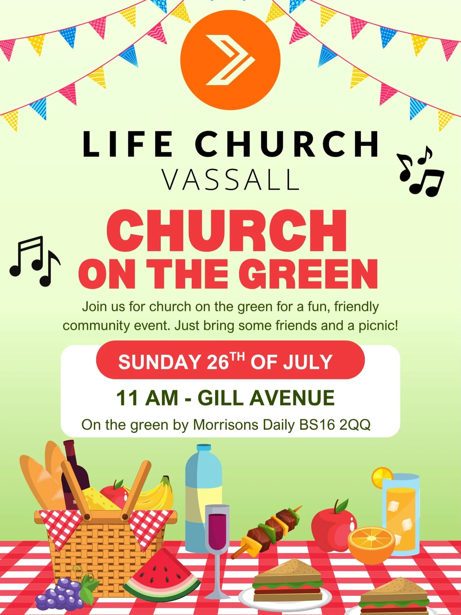☀️ **Church on the Green is this Sunday!** 🌿🧺

Why not join us for a relaxed morning of worship, community and fun in the sunshine? Whether you&rsquo;ve been to church for years or have never stepped inside one before, **you&rsquo;re so welcome**.
