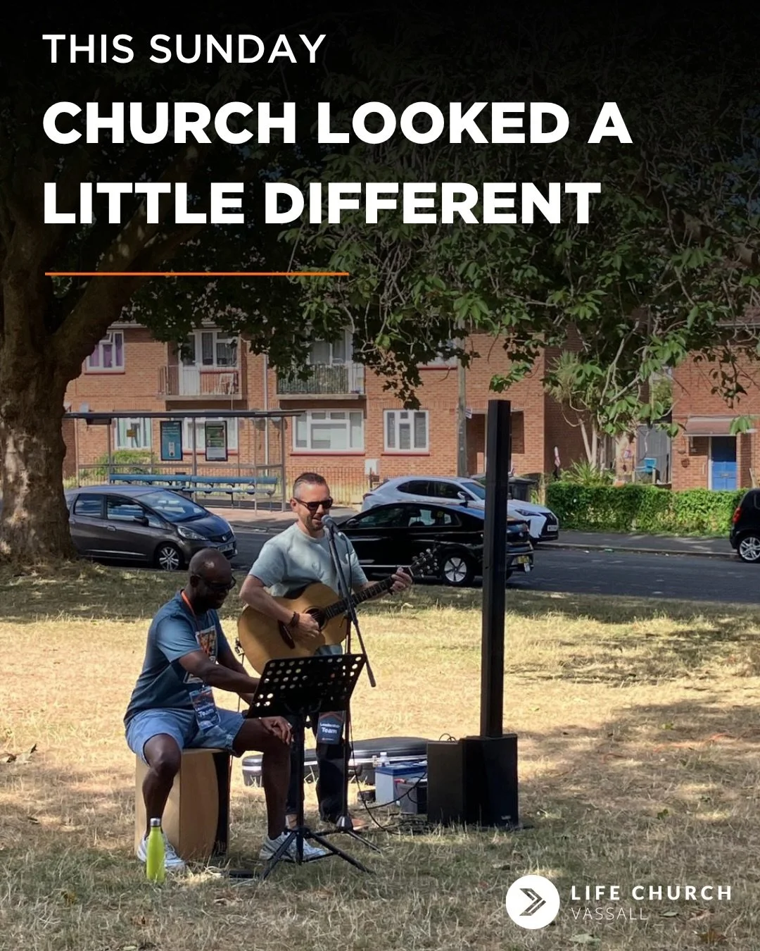 Church&hellip; but maybe not as you expected. 🌳

This Sunday we gathered on the Green.

There was worship beneath the trees, conversations over coffee, children playing, neighbours stopping by, and a chance to slow down together.

It reminded us tha