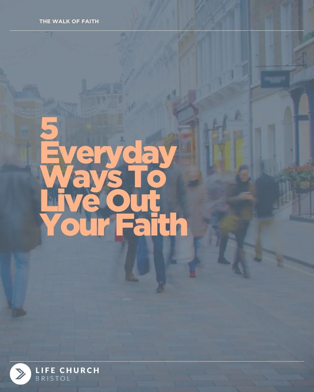 Following Jesus isn&rsquo;t reserved for Sundays.

It&rsquo;s seen in the way we speak...
the way we work...
the way we forgive...
the way we love.

Our everyday lives can point people towards Christ.

Which of these do you want to be intentional abo