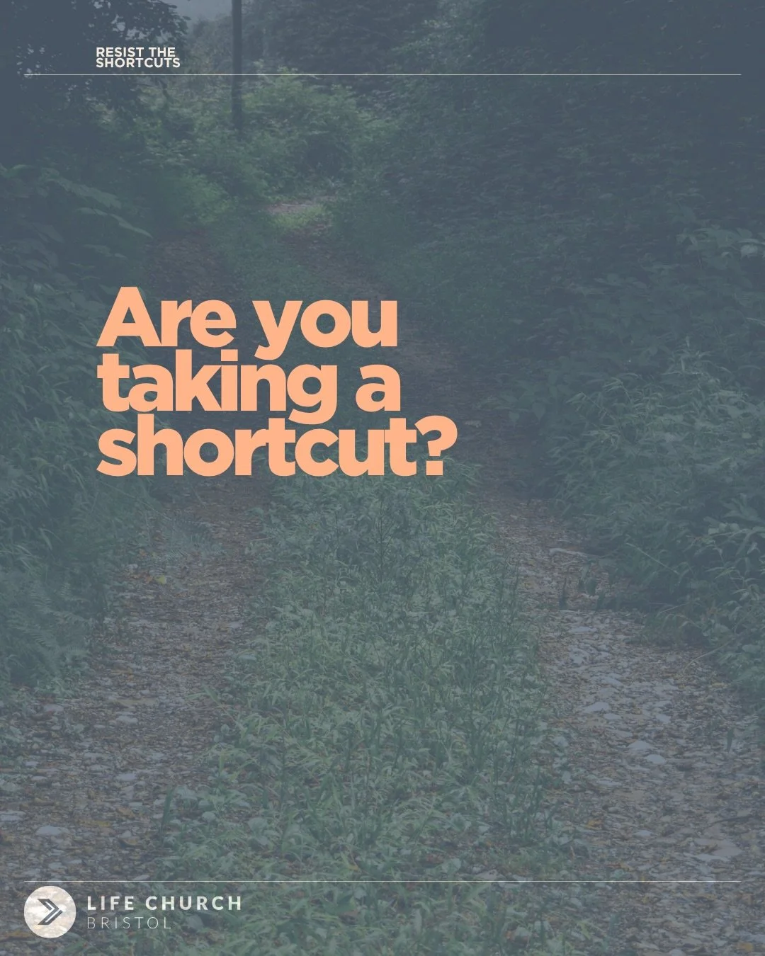 We all know what it feels like to want the quickest route to where we&rsquo;re going.

But following Jesus isn&rsquo;t always about taking the easiest or fastest path.

Sometimes God uses the journey to shape us, strengthen us and draw us closer to H