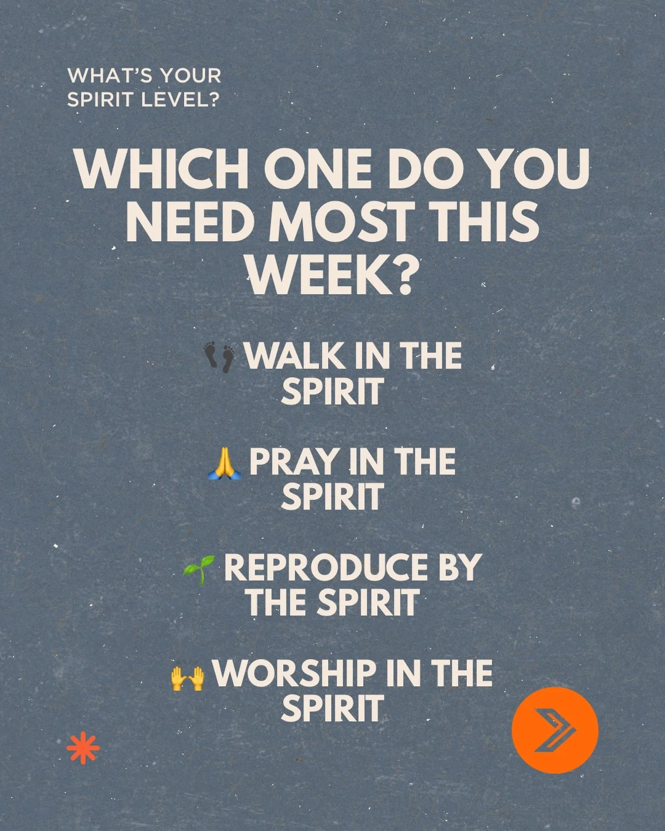 There are plenty of ways we can respond to what God is doing in us.

So, after Sunday&rsquo;s message, which one are you particularly being challenged to pursue this week?
👣 Walk
🙏 Pray
🌱 Reproduce
🙌 Worship

#LifeChurchBristol #BristolChurch #Ho
