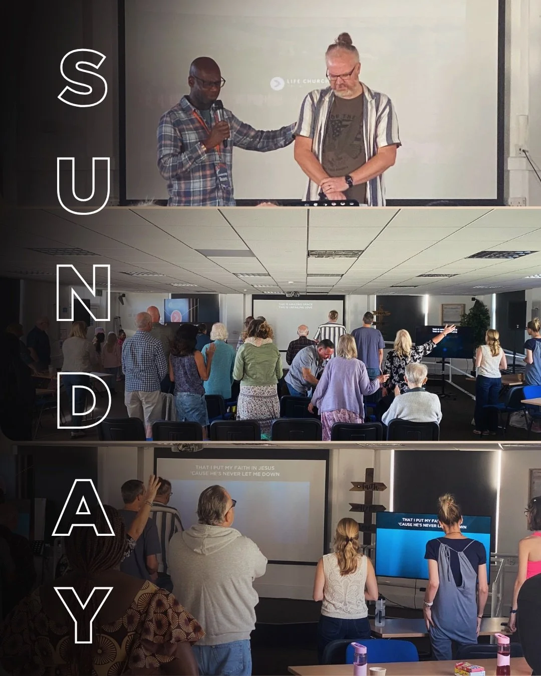 Speak kindly to yourself, encourage someone else, and remember: you&rsquo;re never walking alone. Join us on Sunday, bring a friend, there is a place for you. 
#lifechurchvassall #encouragement #keepgrowing