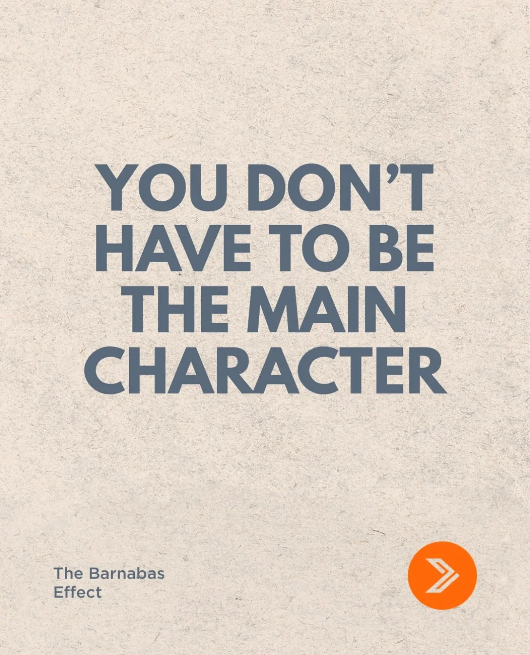 You don&rsquo;t have to be the most visible person to make a lasting impact.

Barnabas helped others find their place, grow in faith and step into their calling.

Sometimes the most significant thing you can do is help someone else flourish. 🌱

Who 