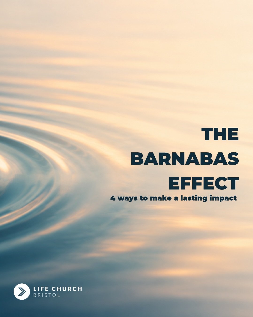 🌱 The Barnabas Effect: Series Roundup

What does it look like to be someone who helps others grow in faith?

Over the past few weeks, we&rsquo;ve explored the life of Barnabas and the impact one person can have when they live wholeheartedly for Jesu