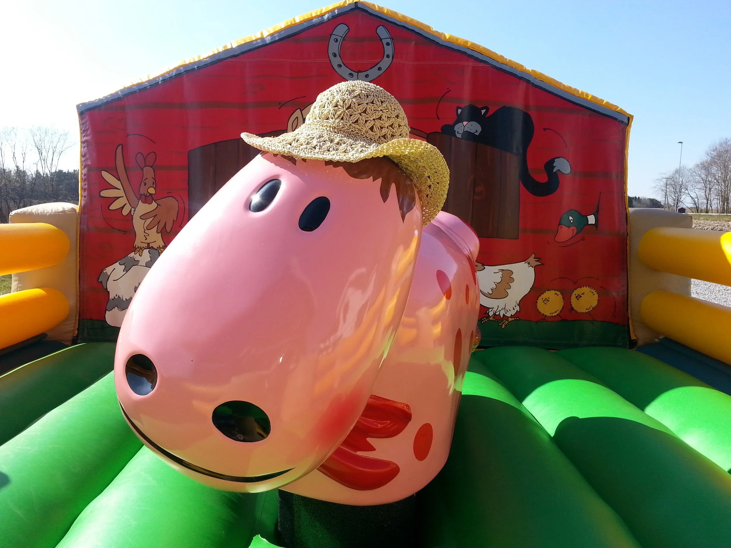 Oppblåsbar Rodeo, Mini Rodeo, Rodeo for barn, Liten Rodeo, Mekanisk Rodeo Okse