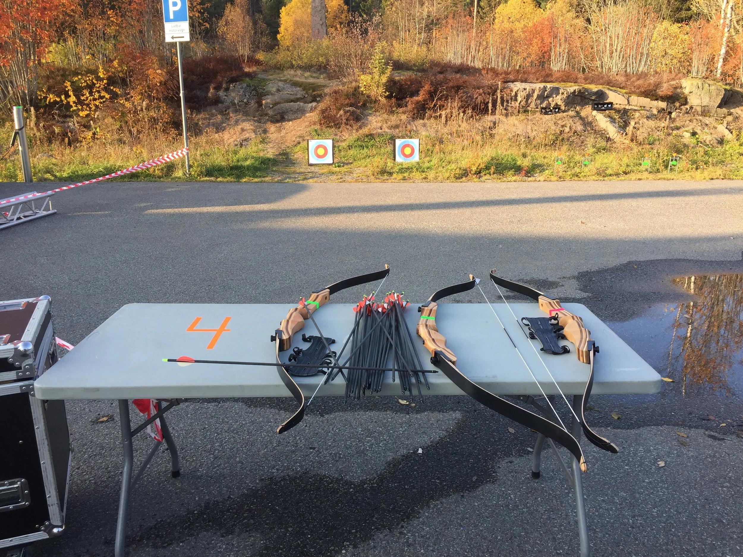 Bueskyting som aktivitetsinnslag på utendørs arrangement