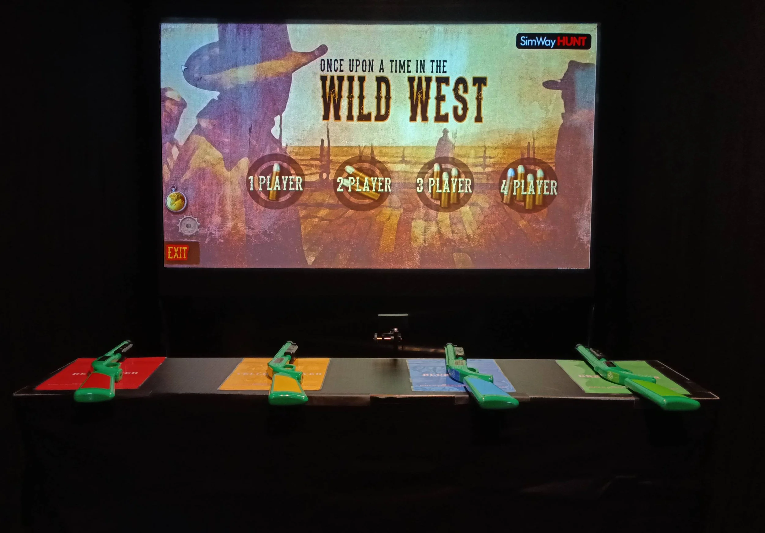 Wild West skytesimulator til western-temafest