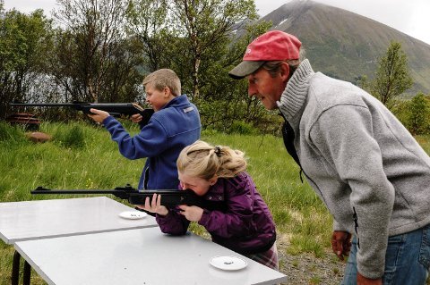 Luftgevær-aktivitet til teambuilding og arrangement