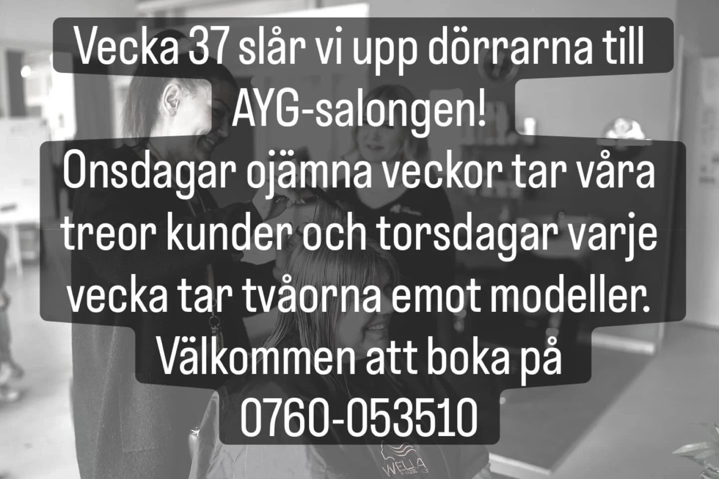 Som ni har l&auml;ngtat, vi f&ouml;rst&aring;r! Nu &auml;ntligen efter ett v&auml;lf&ouml;rtj&auml;nt sommarlov &auml;r vi tillbaka, och redo att ta hand om era sommarh&aring;r 💇&zwj;♀️💇&zwj;♂️ Hos treorna kan ni boka in er p&aring; onsdagar oj&aum