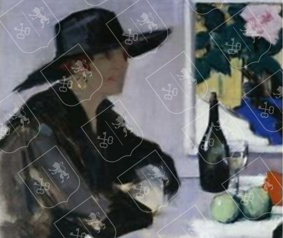 Lady in a Black Hat