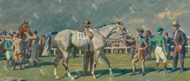 Mahmoud being Saddled for The Derby