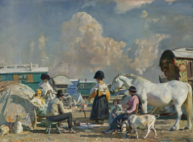 Gypsies on Epsom Downs, Derby Week