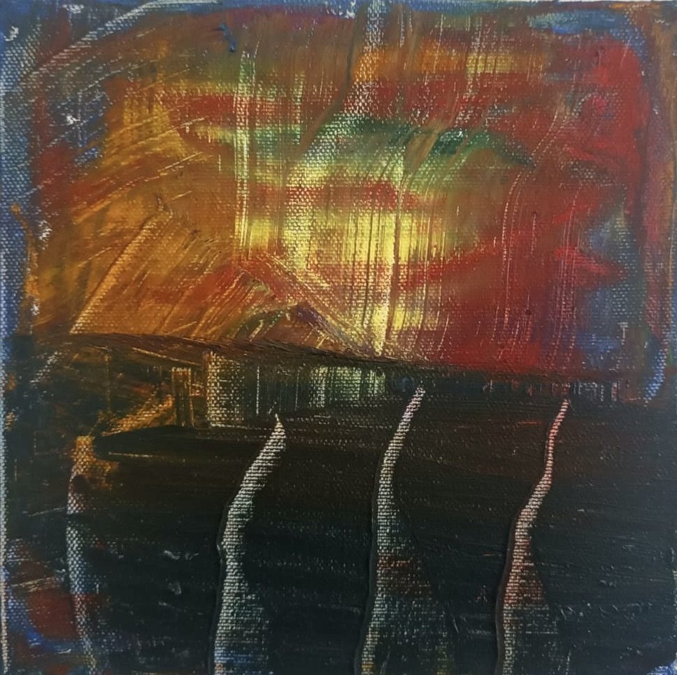 Burning Sky
Olio su Tela
20 x 20 cm

ROMA, 2026