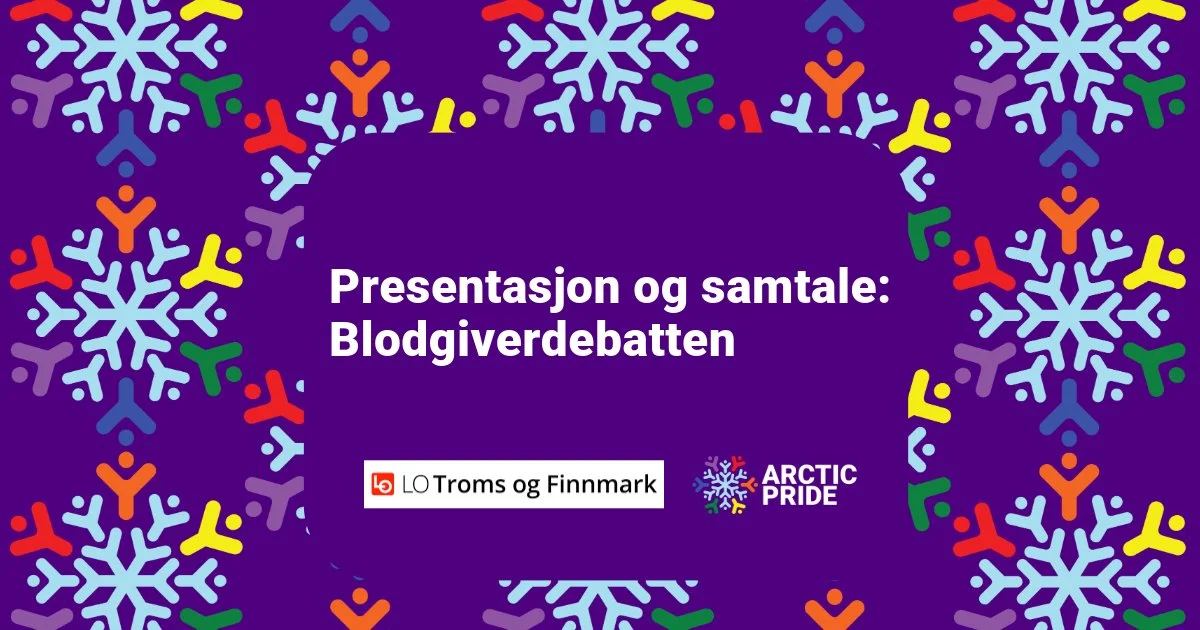 Presentasjon og samtale: Blodgiverdebatten