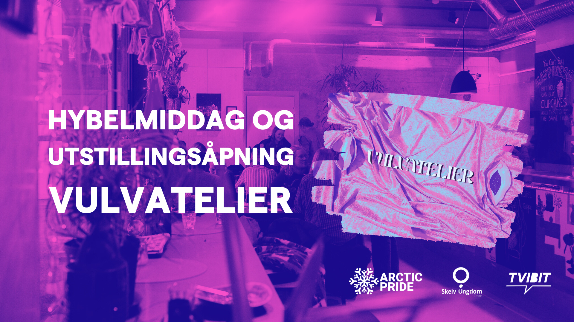 Utstillingsåpning: VULVATELIER i Kafé Kringla