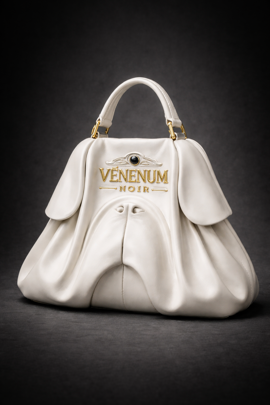 The Loyal Drape- White Hand Held