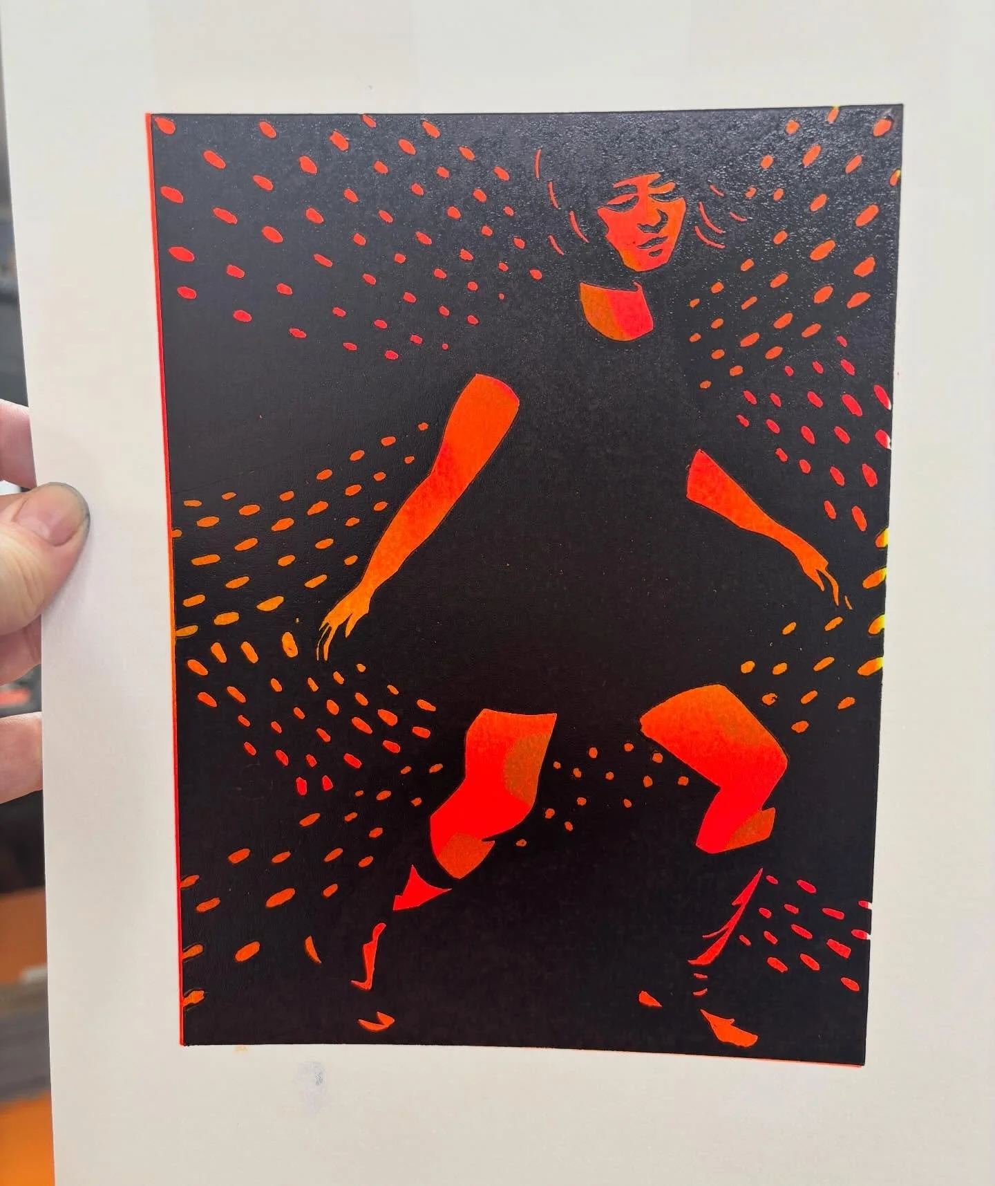 SOLD! So great to have sold one of these prints at the @bipartprintmaking Open House. Not because I can finally buy that yacht 😜 but because it&rsquo;s great to think it&rsquo;s brought some joy to someone.

There&rsquo;s still a framed one up for g