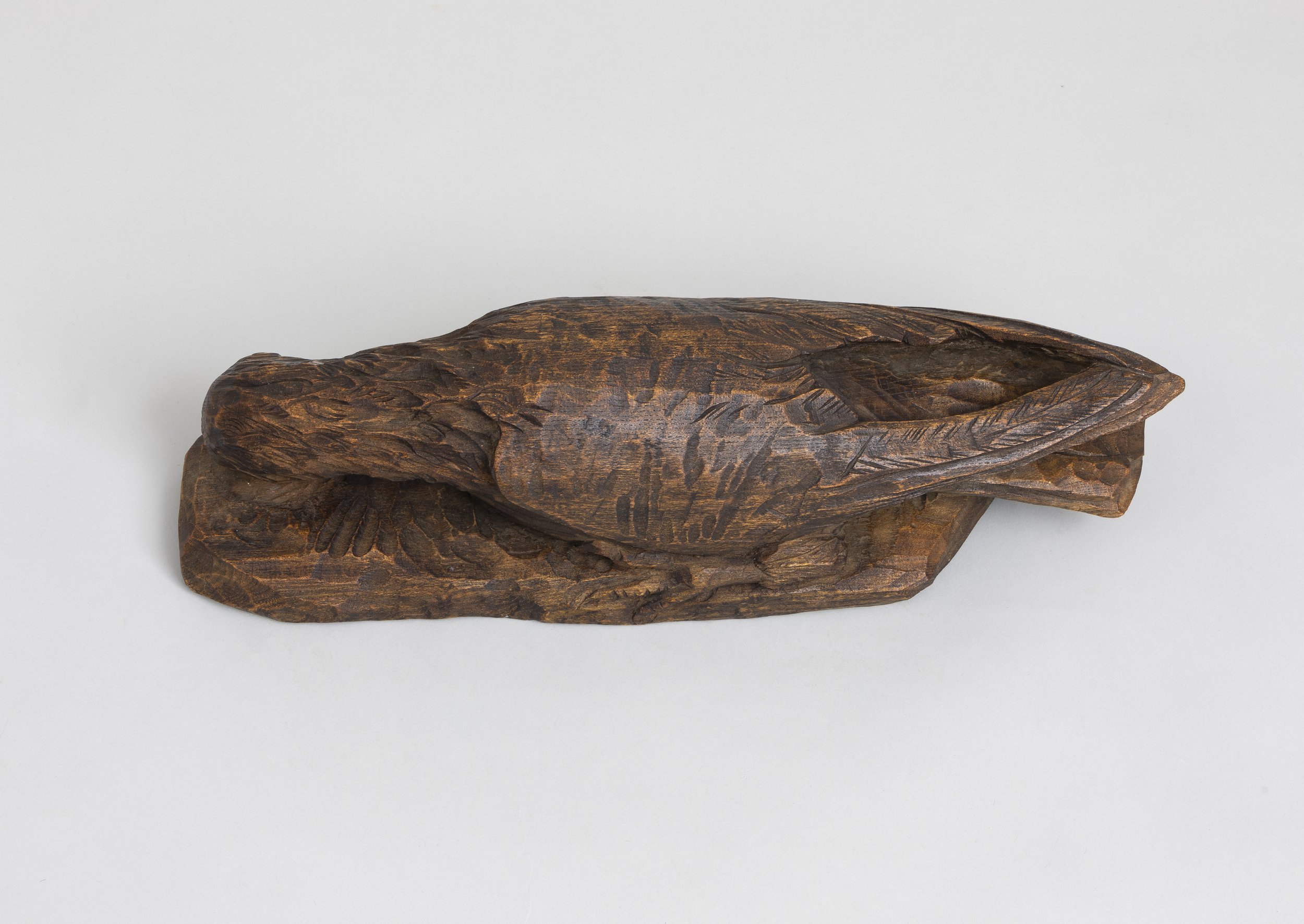 Art. No. 8: Dead bird - Oak - 1996 - H12 x W43 x D13 cm - 1.6 kg - 3.D