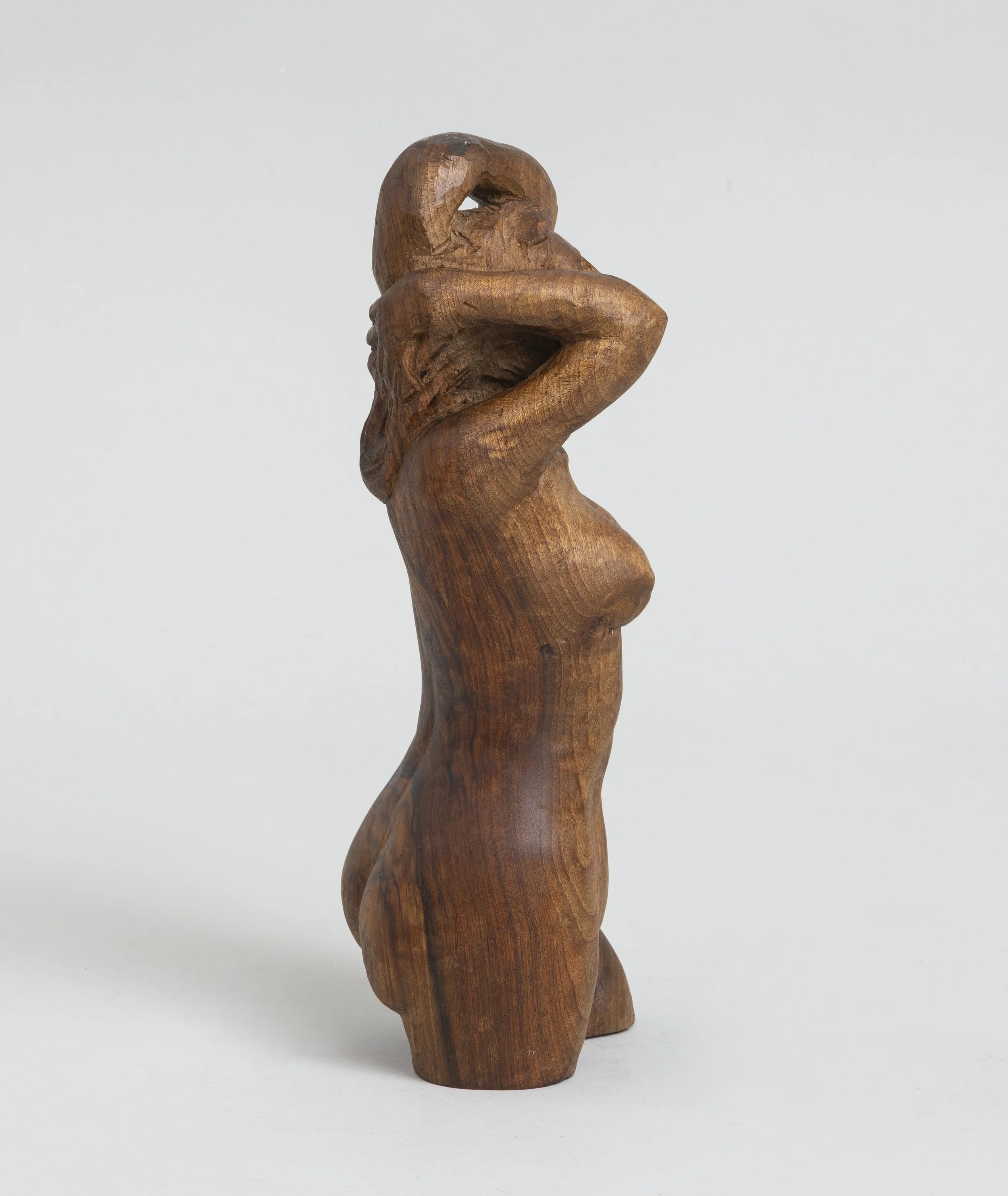 Art. No. 22: The Bather - Walnut - 1990's - H30 x W12 x D11 cm - 900 g - 3-D