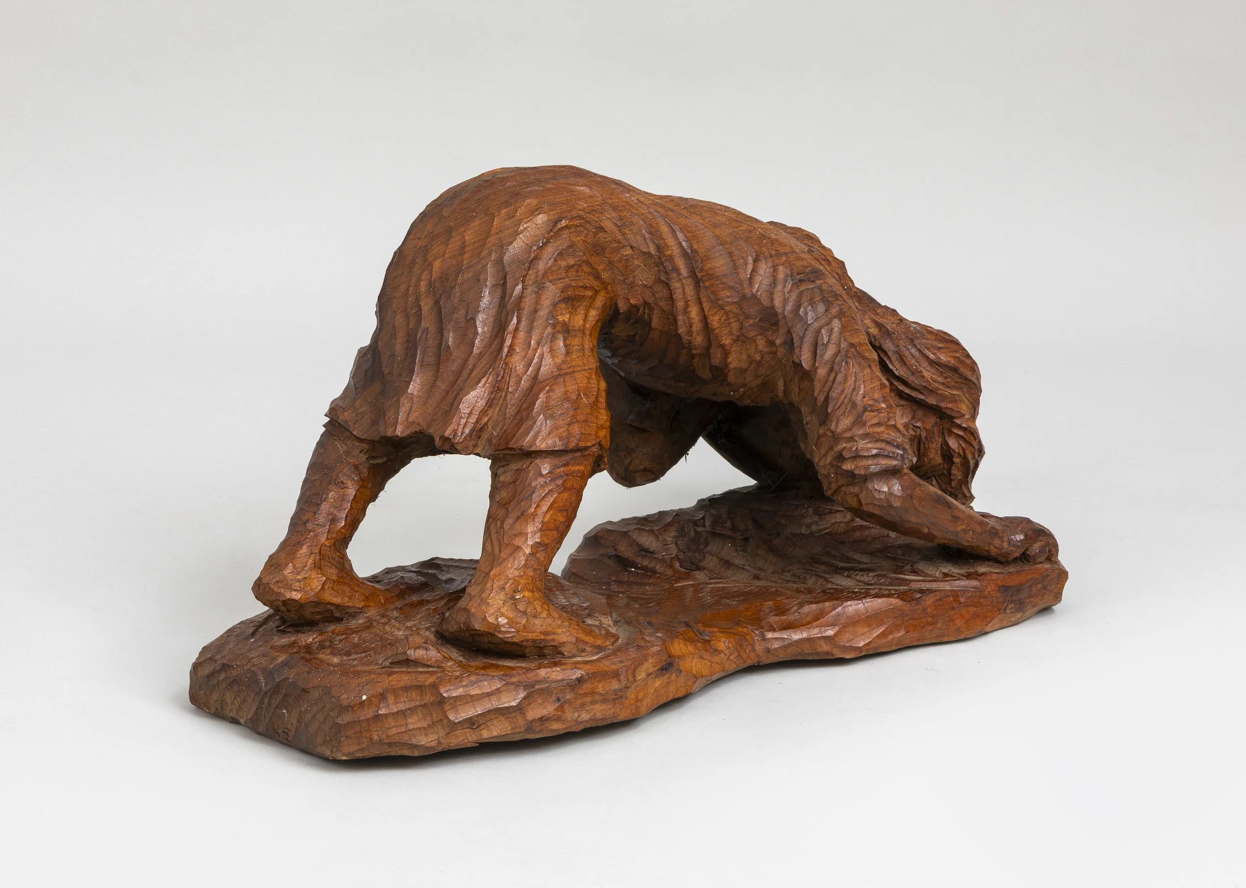 Art. No. 52 - Fallen warrior - Walnut - 1996 - 1998 - H30 x W34 x D24 cm - 6.4 kg - 3-D