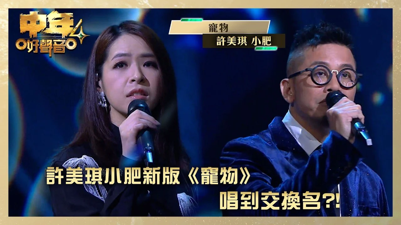 中年好聲音4｜許美琪小肥新版《寵物》唱到交換名？！｜許美琪 小肥《寵物》 ｜高音質｜TVB綜藝