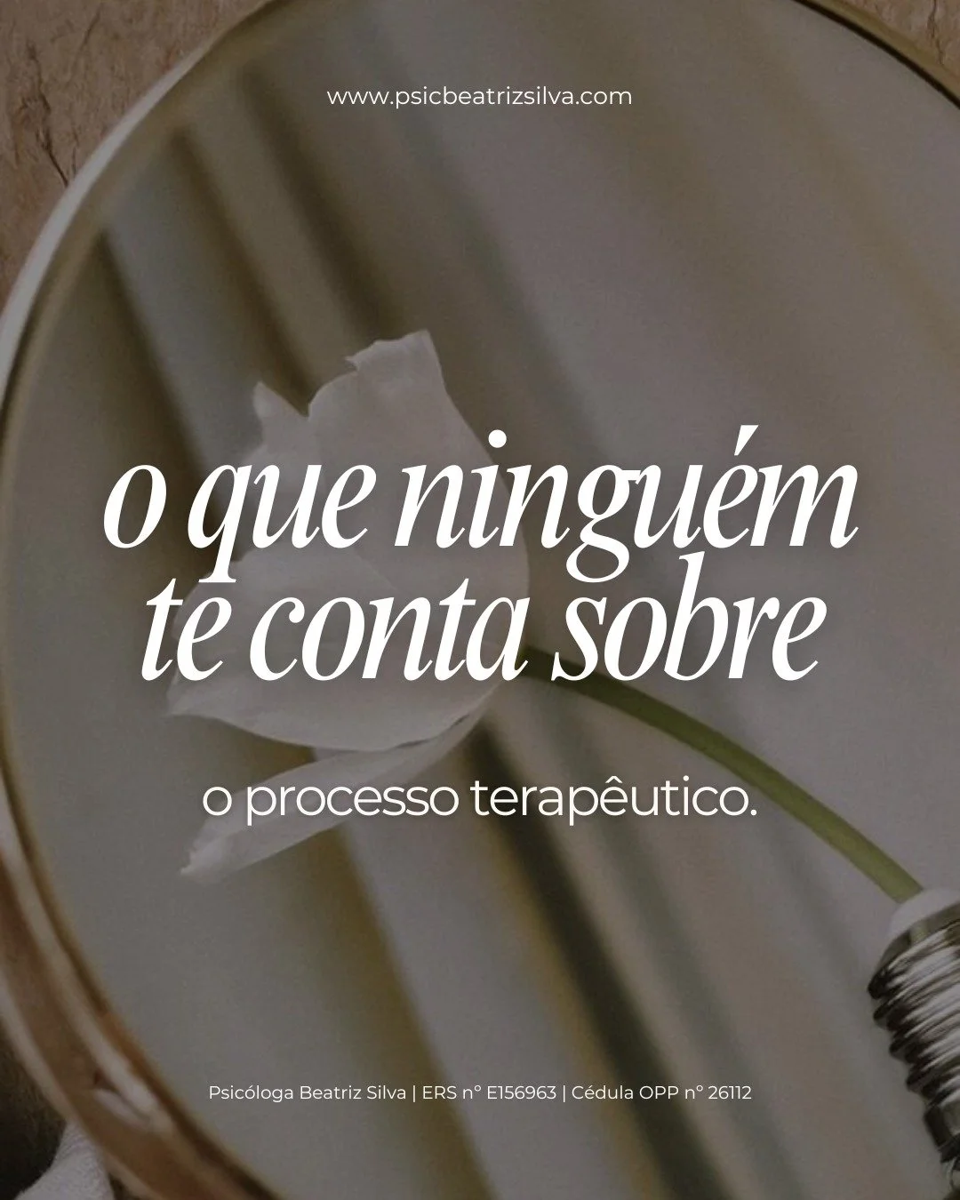 💬 O que ninguém te conta sobre o processo terapêutico é que ele nem sempre começa com grandes mudanças.
🌱 Às vezes, o primeiro passo é apenas estares disponível para te olhares com curiosidade