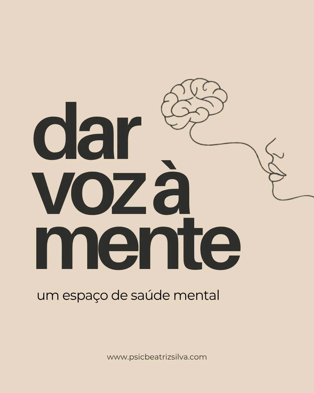 🌿 Dar Voz à Mente nasceu do desejo de tornar a saúde mental cada vez mais próxima de ti.
✨ Desde o início, este projeto foi pensado como um espaço de partilha, reflexão e acesso à informaç&ati