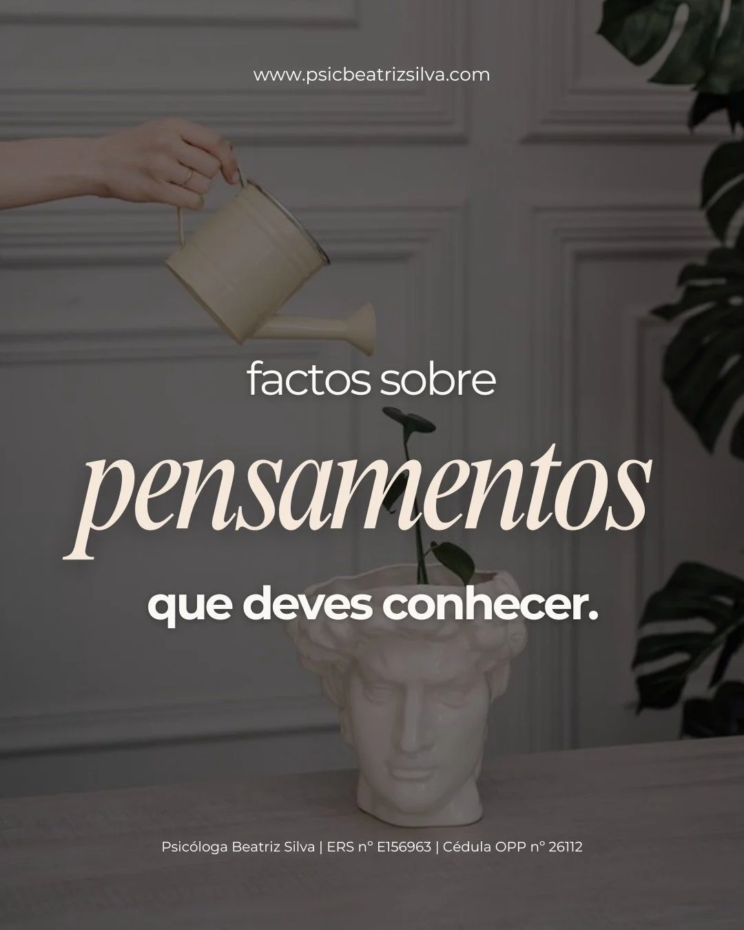 🧠 Ter pensamentos que te assustam n&atilde;o significa que algo &ldquo;vai acontecer&rdquo; ou que h&aacute; algo de errado contigo.

🌱 O medo que sentes vem da interpreta&ccedil;&atilde;o que fazes deles, n&atilde;o dos pensamentos em si.

🌿 A tu