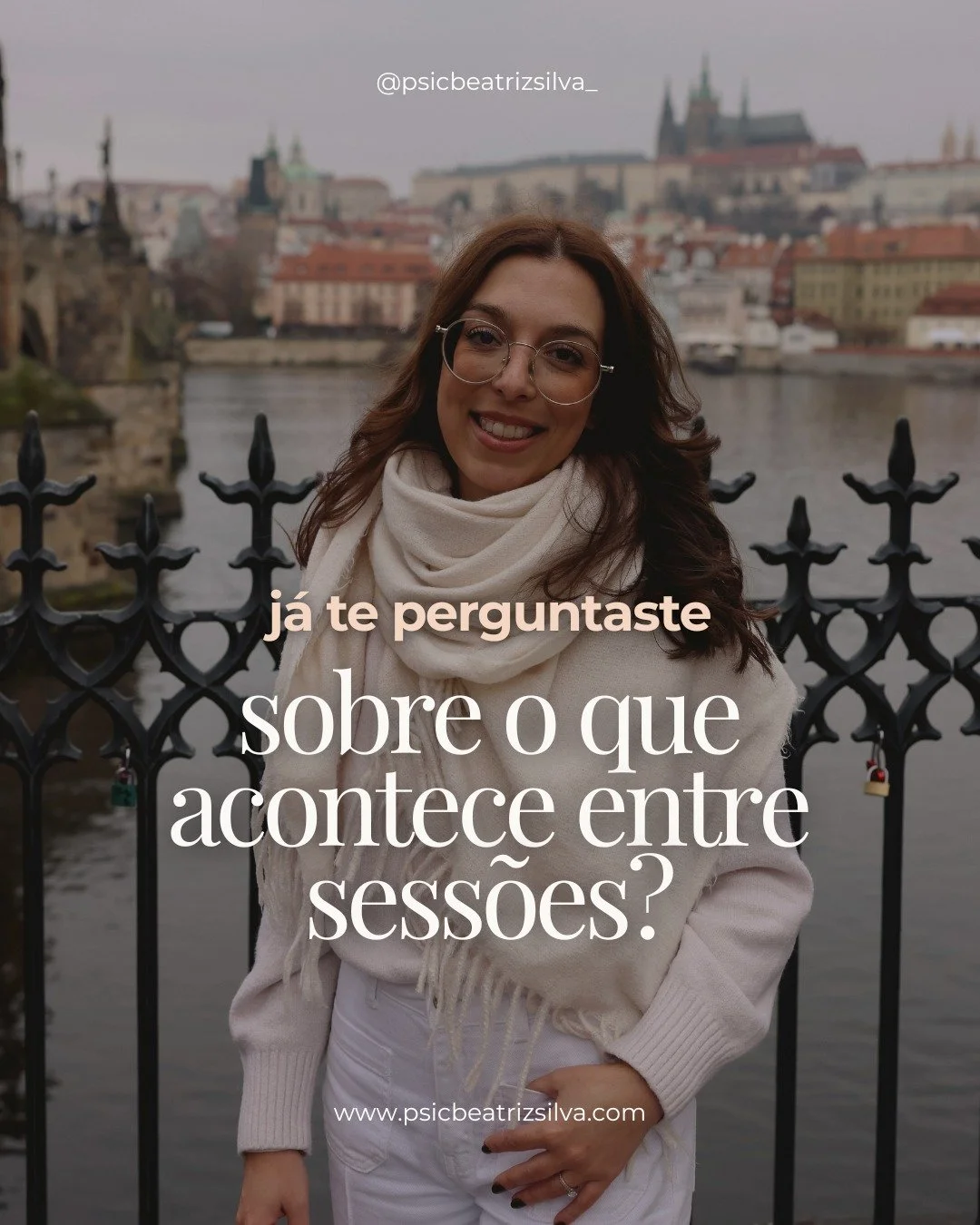 🤍 Acredito profundamente que a terapia n&atilde;o vive s&oacute; dentro da sess&atilde;o.

🦋 Porque a vida continua e os desafios surgem na vida p&oacute;s-sess&atilde;o...

🧠 Entre sess&otilde;es surgem pensamentos, emo&ccedil;&otilde;es e d&uacu