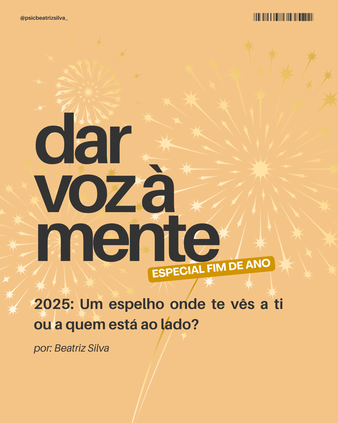 2025: um balanço sobre ti ou sobre quem está ao lado?