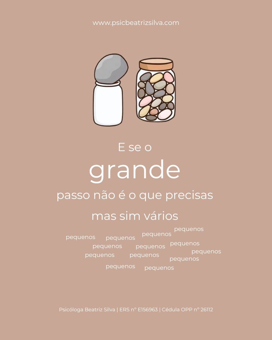 🌱 A mudan&ccedil;a de ano traz, para muitas pessoas, mais ansiedade do que entusiasmo. Surge a sensa&ccedil;&atilde;o de que &ldquo;agora &eacute; que tem de ser&rdquo;, como se houvesse um prazo invis&iacute;vel para mudar tudo de uma vez.

💭 Com 
