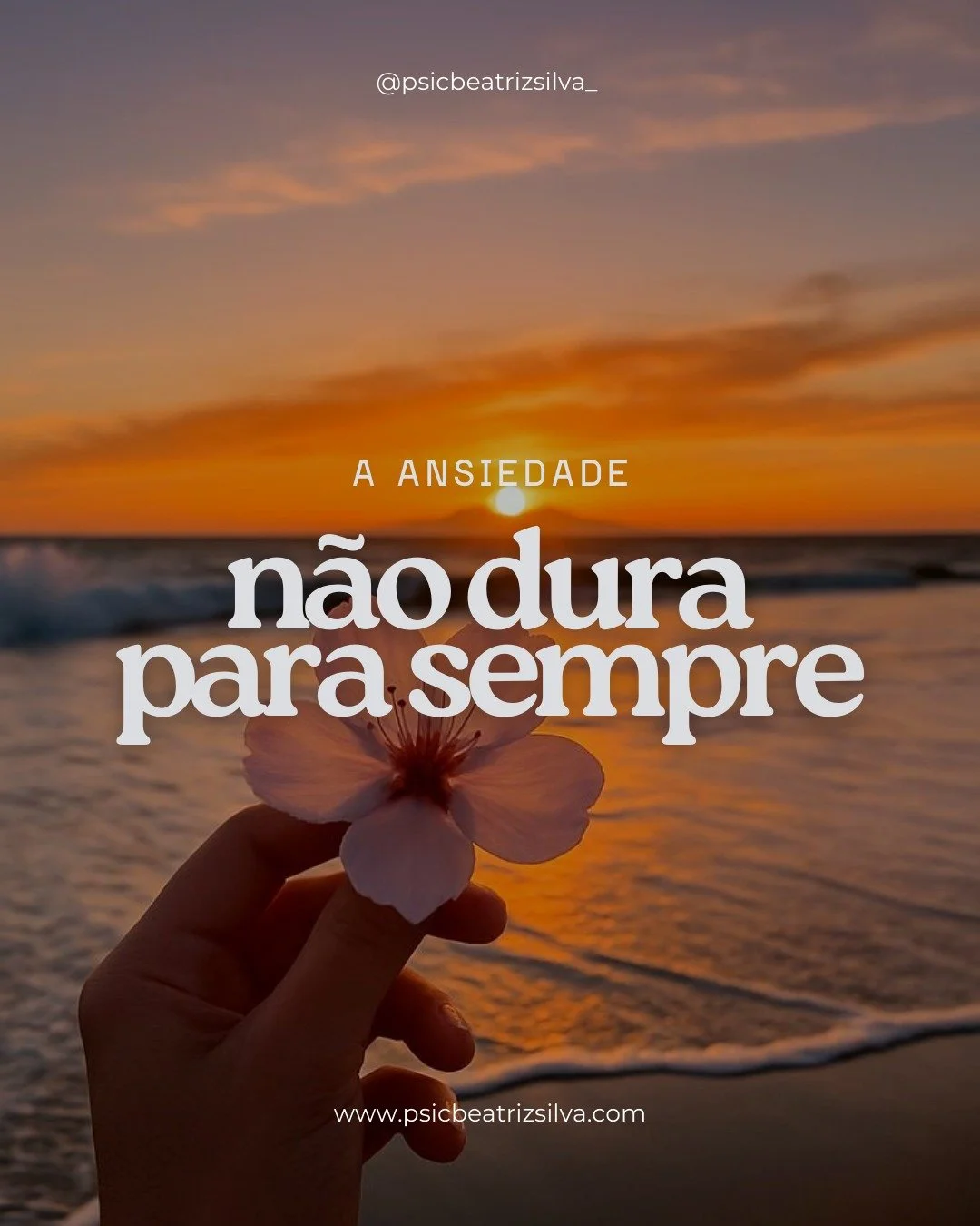 🌅 Quando est&aacute;s a sentir ansiedade, parece que ela vai ficar para sempre. O corpo em alerta, os pensamentos acelerados, a sensa&ccedil;&atilde;o de que isto nunca mais vai passar e o medo que isso aconte&ccedil;a.

🌅 A ansiedade convence-te d