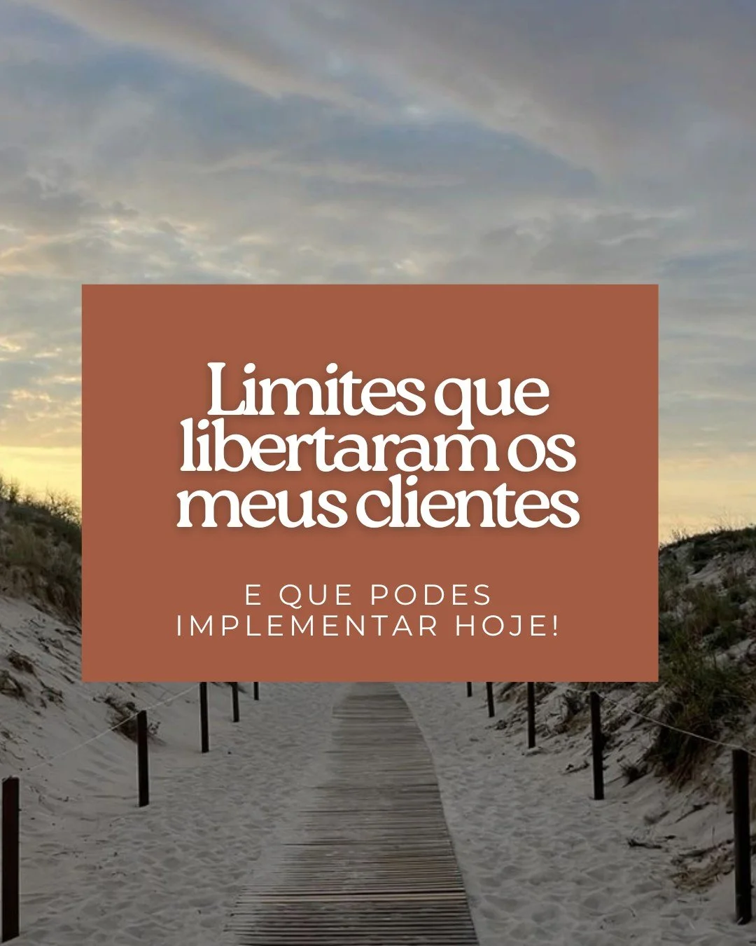 🤎 Colocar limites n&atilde;o &eacute; rejeitar os outros. &Eacute; come&ccedil;ares a incluir-te nas tuas pr&oacute;prias decis&otilde;es.

🌿 Talvez sintas culpa quando dizes &ldquo;n&atilde;o&rdquo;. Talvez temas desiludir, ser mal interpretado ou