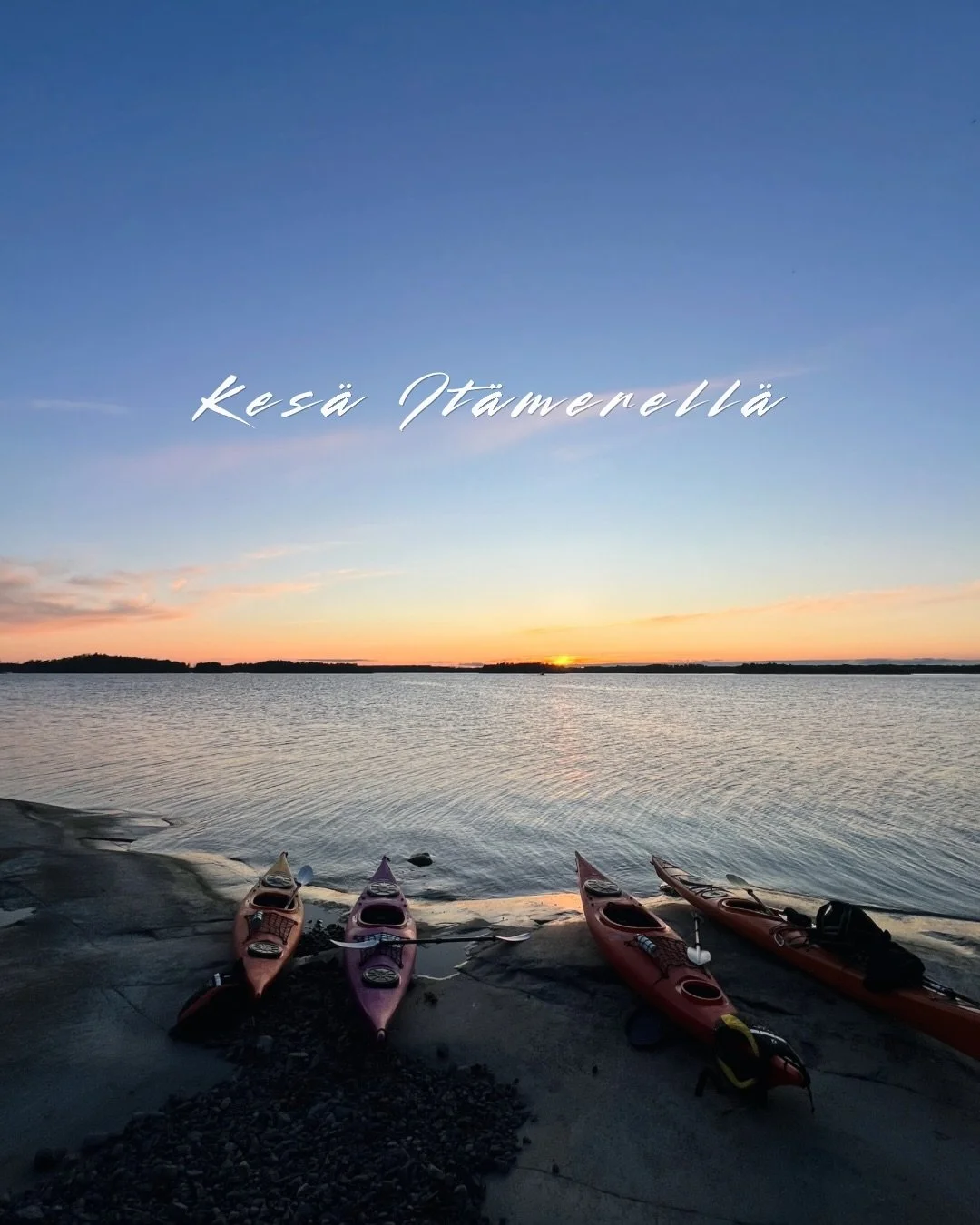 Aamuja, p&auml;ivi&auml; ja iltoja merell&auml; &mdash; meloen ja telttaillen. Ihan pian!

#ulkoilmaa #merell&auml; #saaristo #melonta