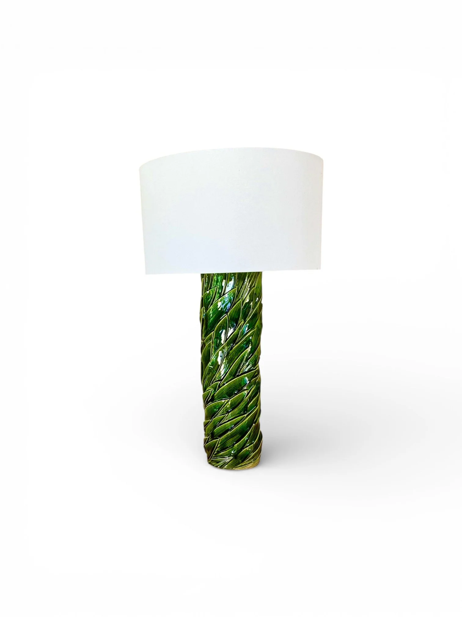 Ribgrass Draped  Large Lamp