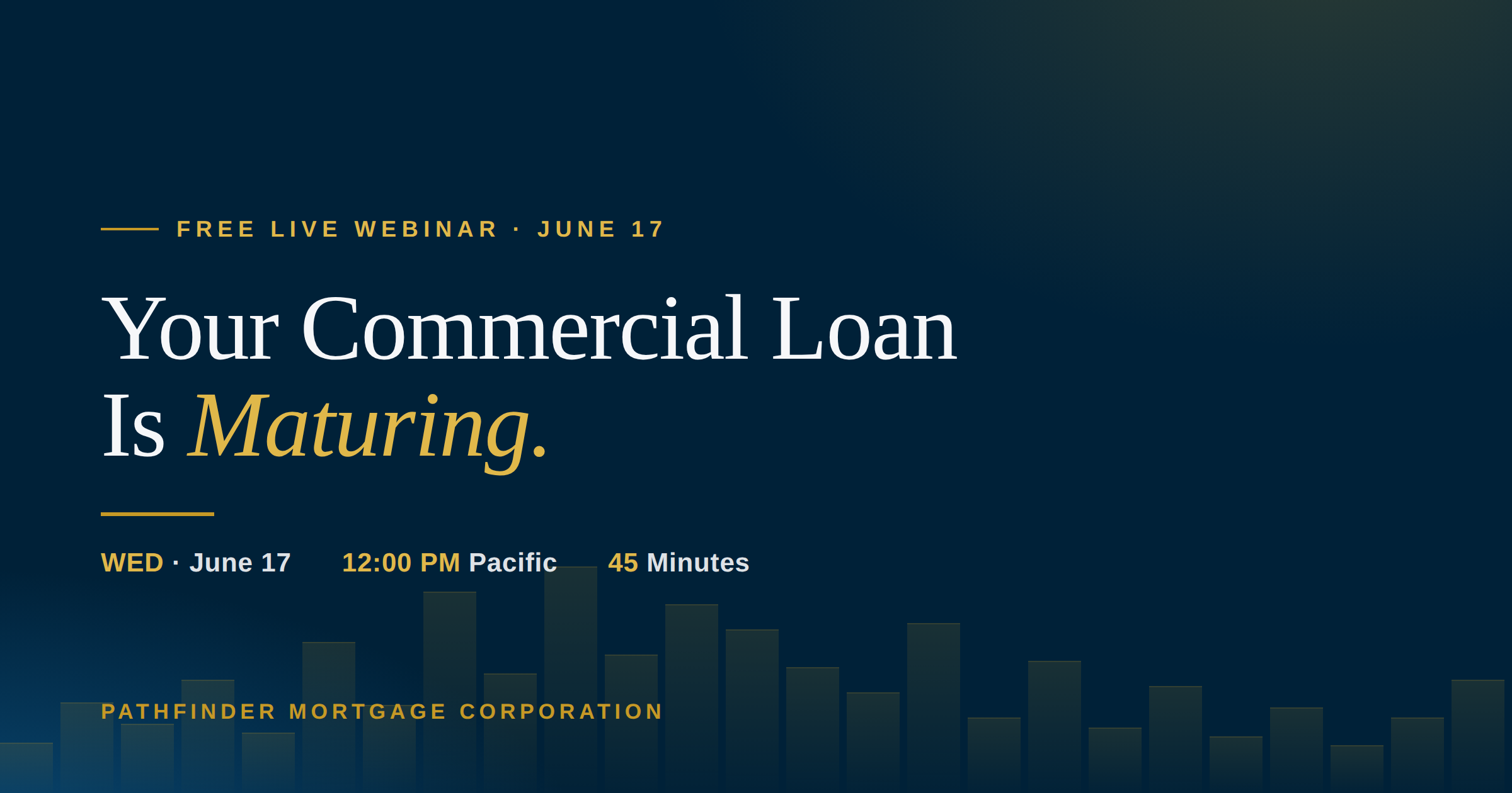 Navigating Your Loan Maturity - Webinar