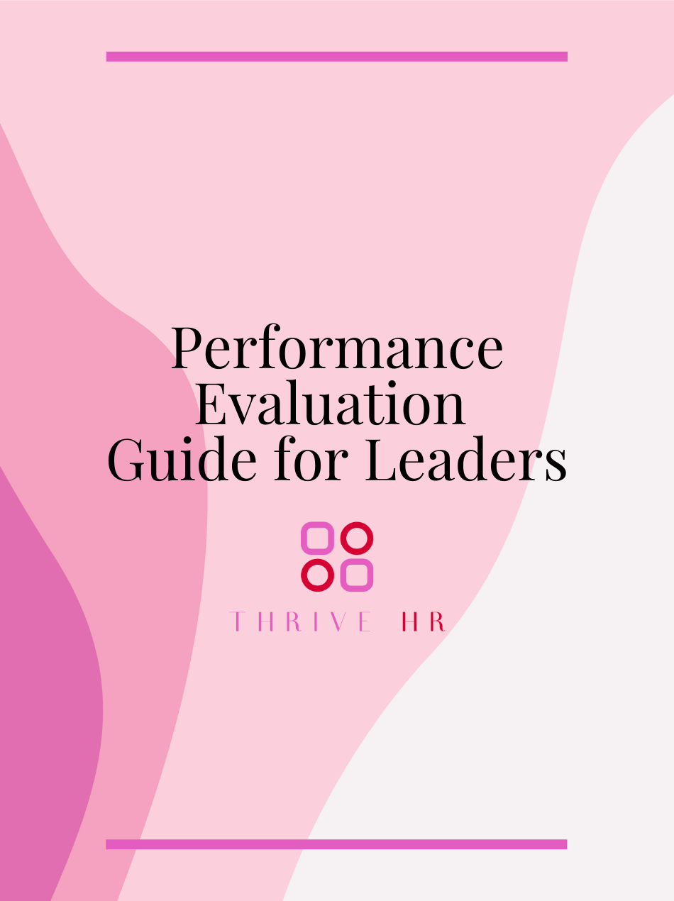 Performance Evaluation Guide for Leaders