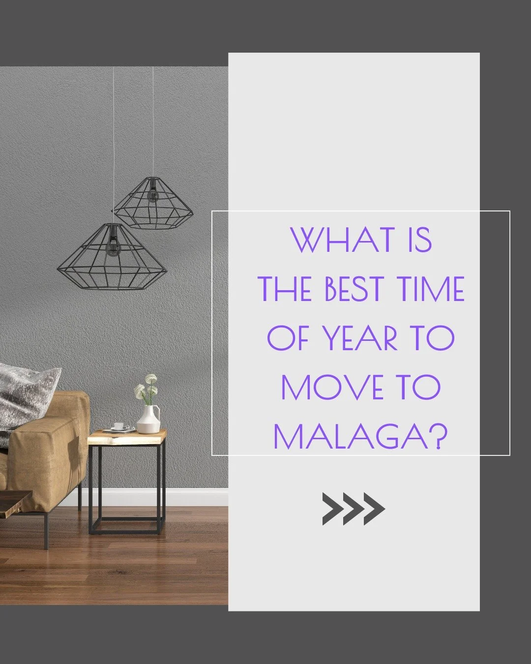 Choosing the right moment to move is a very important point of the challenge of moving abroad. 

@tnvmalaga.com and our experts can advise you on every step, and look for the best place in the Costa del Sol for you and your family to settle in the sm