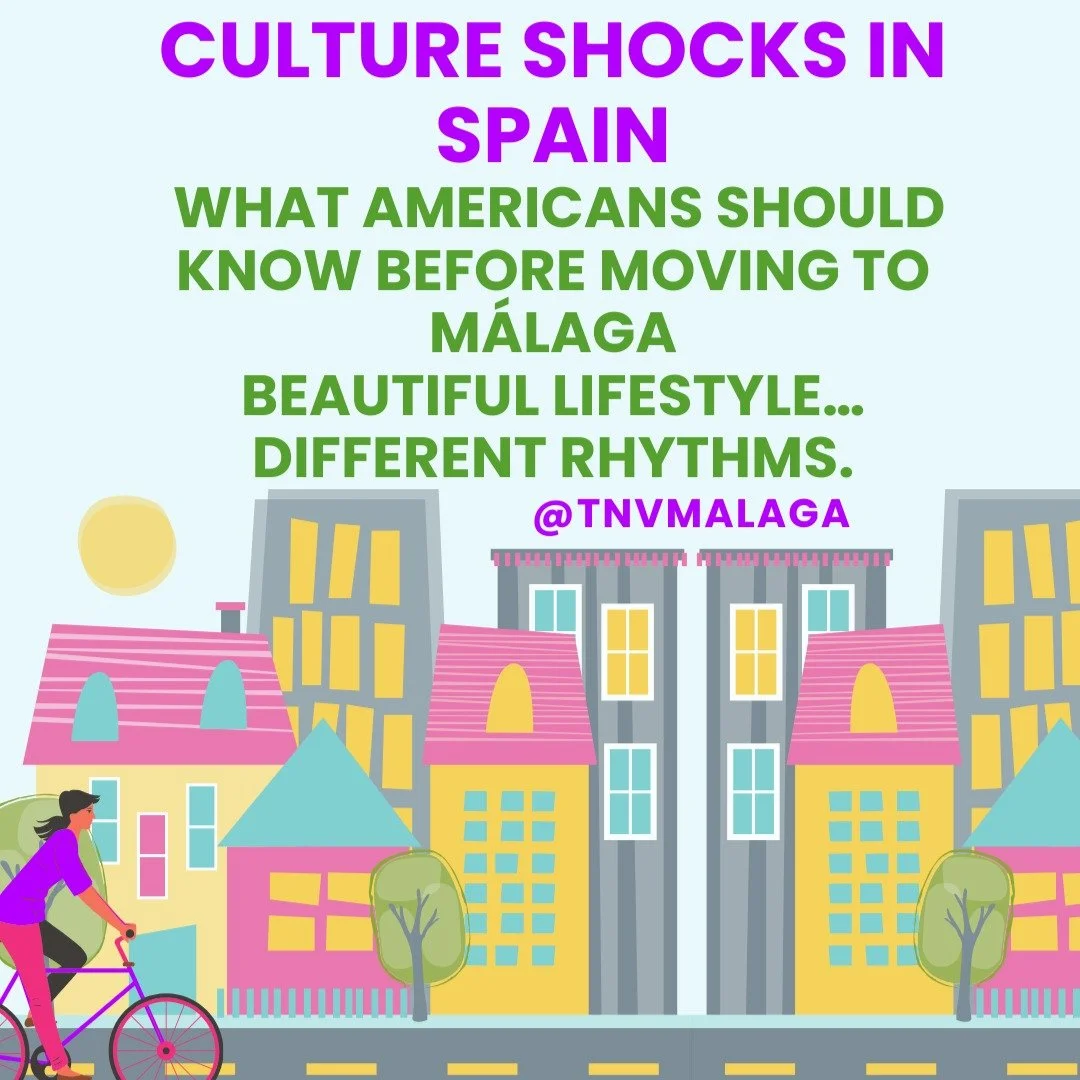 🌞M&aacute;laga is an incredible place to live 

But if you&rsquo;re moving from the U.S., some cultural differences can be surprising at first.

Later lunches, closer conversations, louder meetings, smaller personal space&hellip; and yes, slower bur
