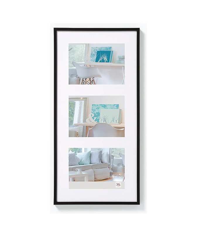 Fotolijst | 3 luik Zwart- KV515D