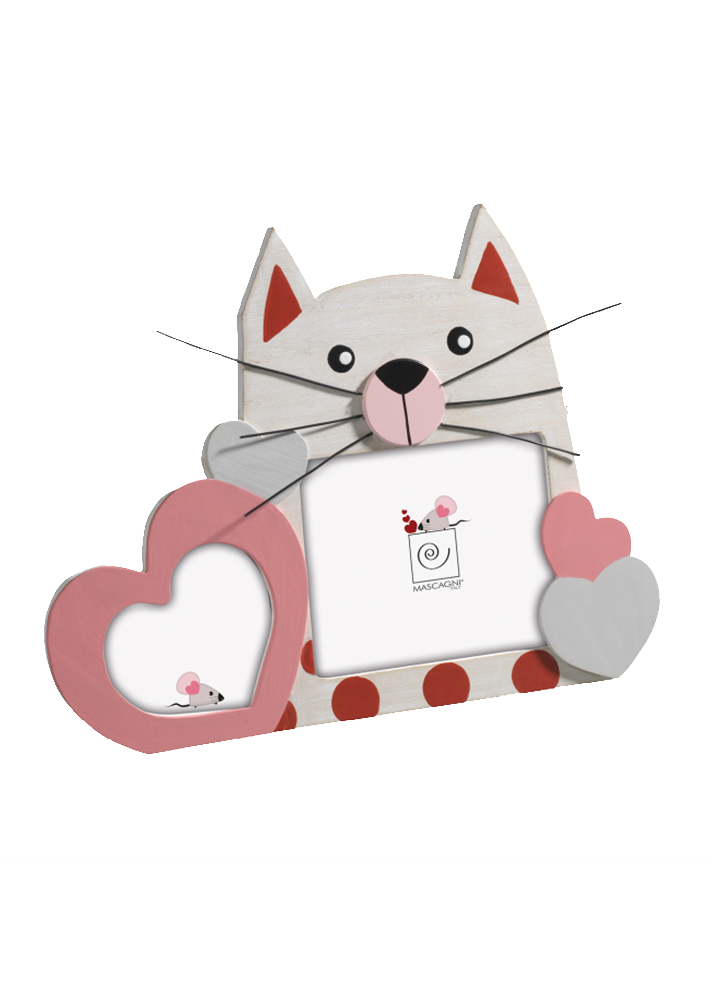 Fotoframe | Dubbel | Kat & Hart - A635