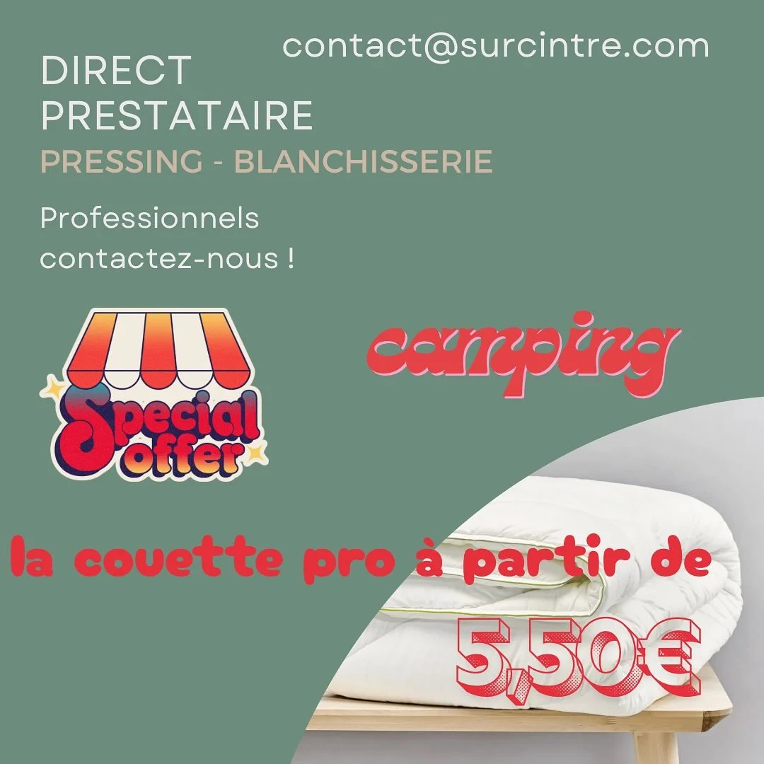 Offre sp&eacute;ciale professionnels de l&rsquo;h&eacute;bergement de tourisme, tarif ht, tva 20%