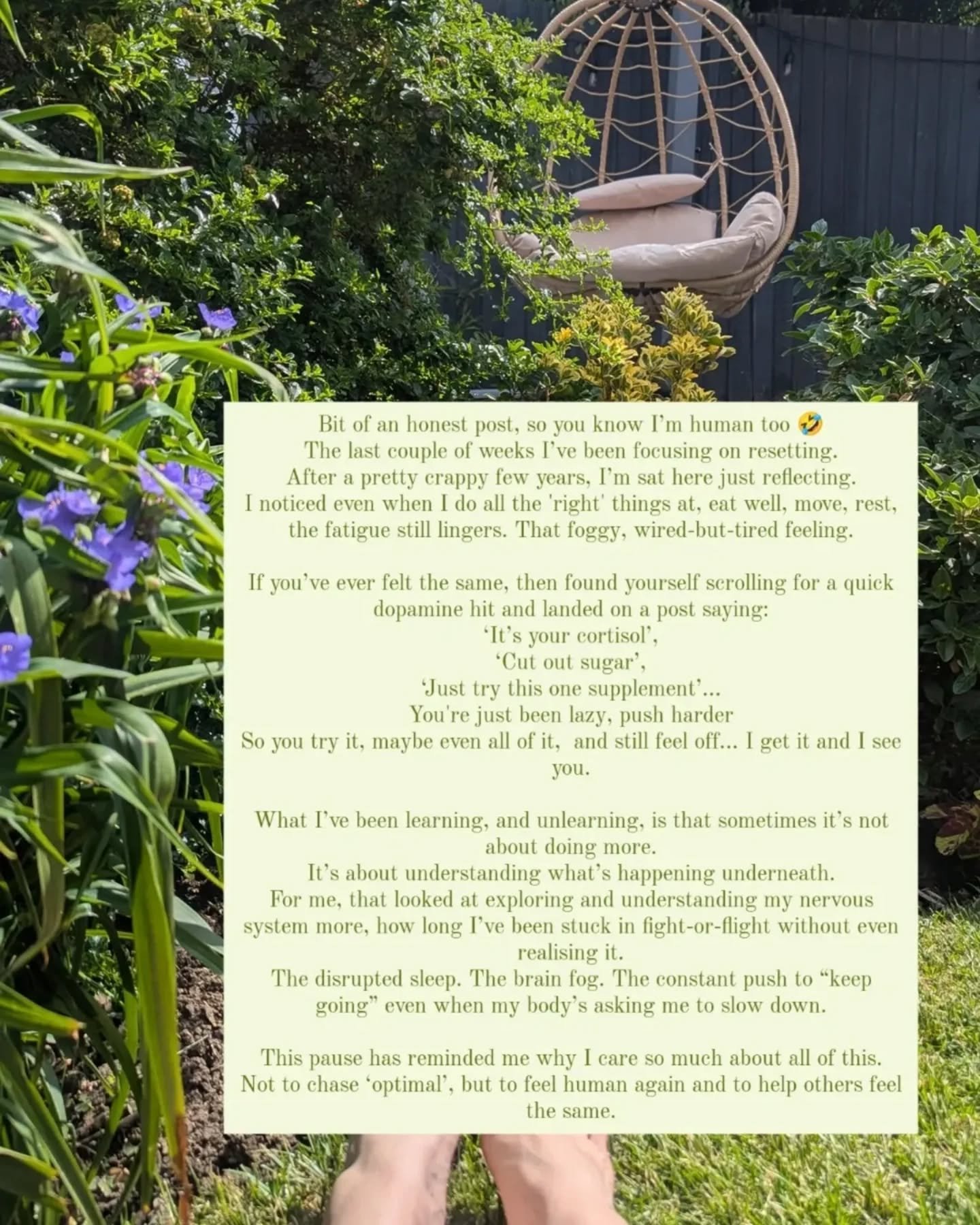 I was told to make this story a post, voila it's now a post 😊