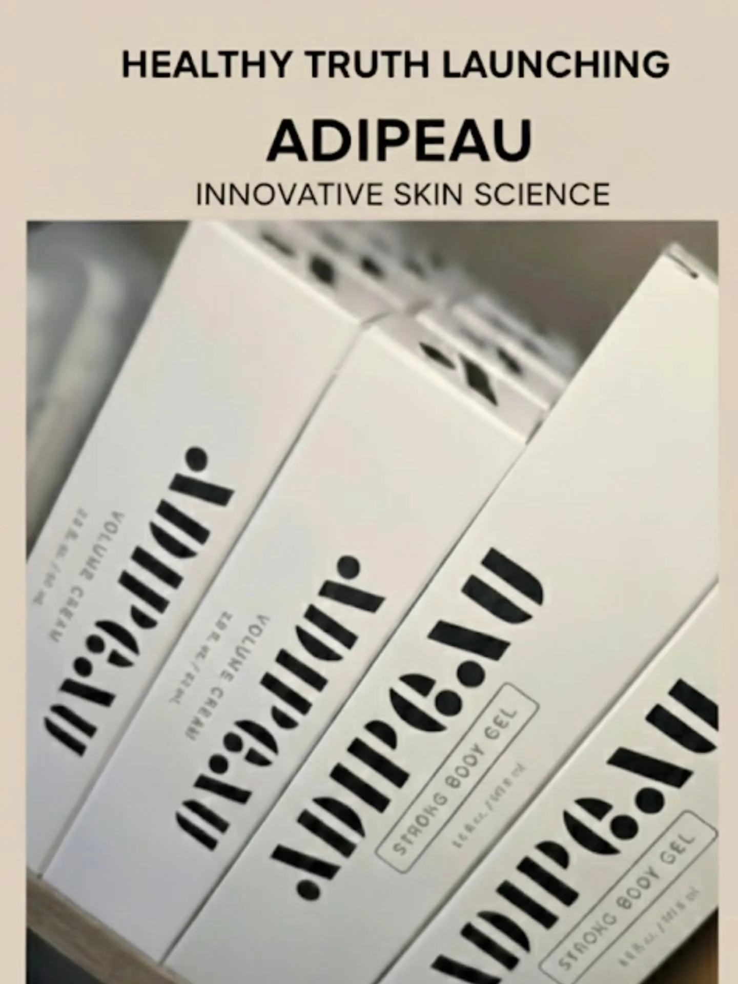 I&rsquo;m so excited to finally introduce Adipeau to you. You've seen me using this in my stories. 
Adipeau is a skincare line that genuinely changes the way we think about skin health.

When I find something truly special, something that works and i