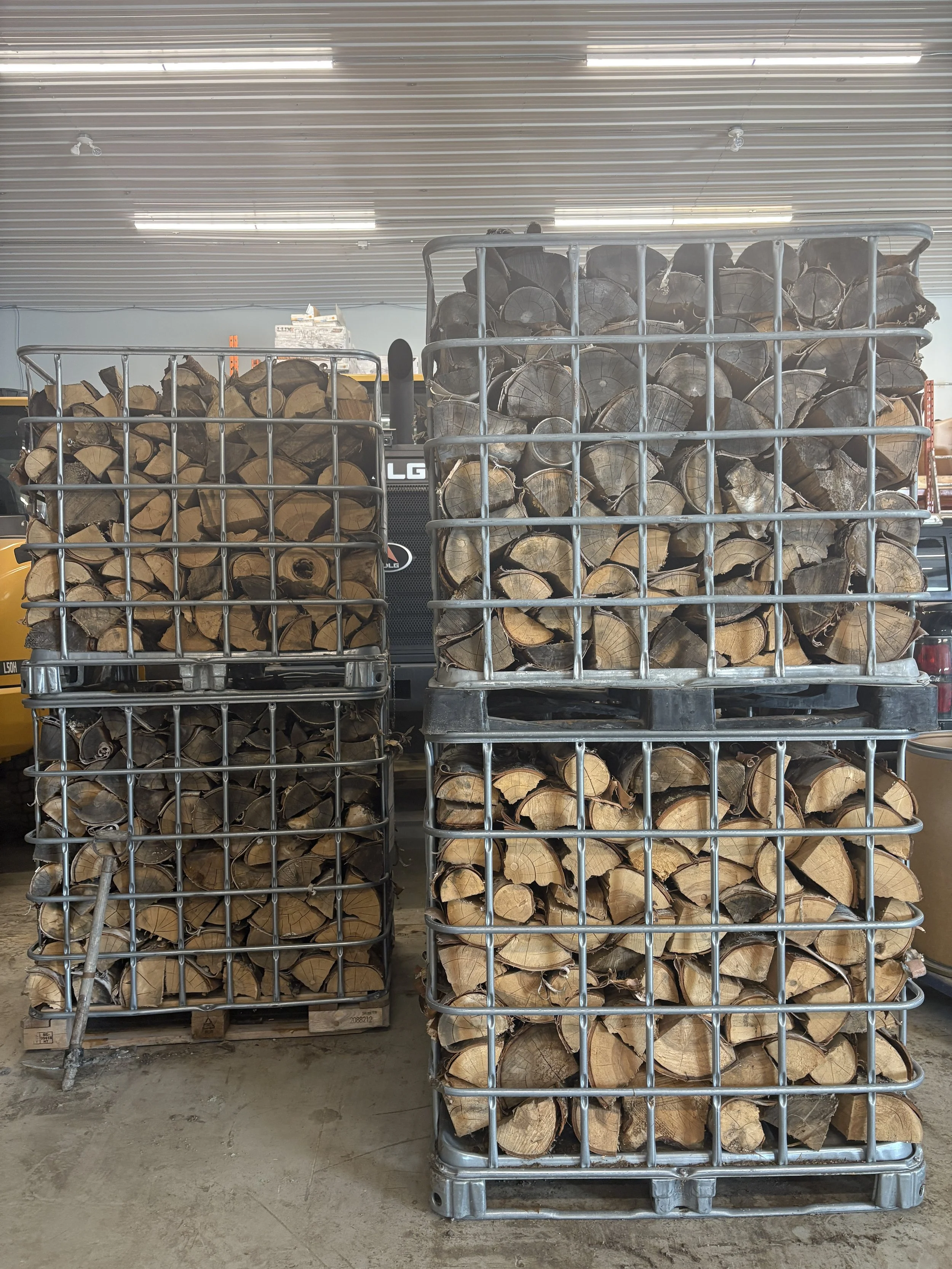 Tote of Firewood (1/3 of a Cord)